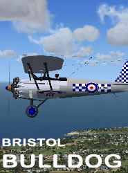Bristol Bulldog MKII  - FS2004   FSX Compatible
