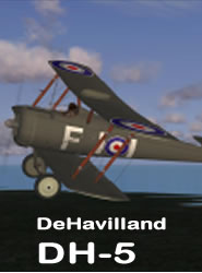 De Havilland DH-5 - FS2004  -  FSX Compatible