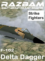 F-102 Delta Dagger for Strike Fighters V2