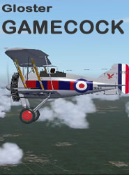 Gloster Gamecock    FS2004  -  FSX Compatible