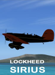 Lockheed Sirius  FS2004  - FSX Compatible